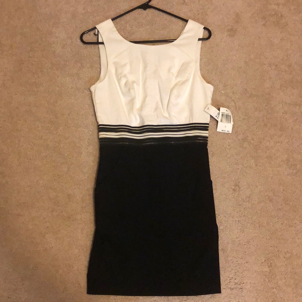 Black and white teeze me dress. Size 7